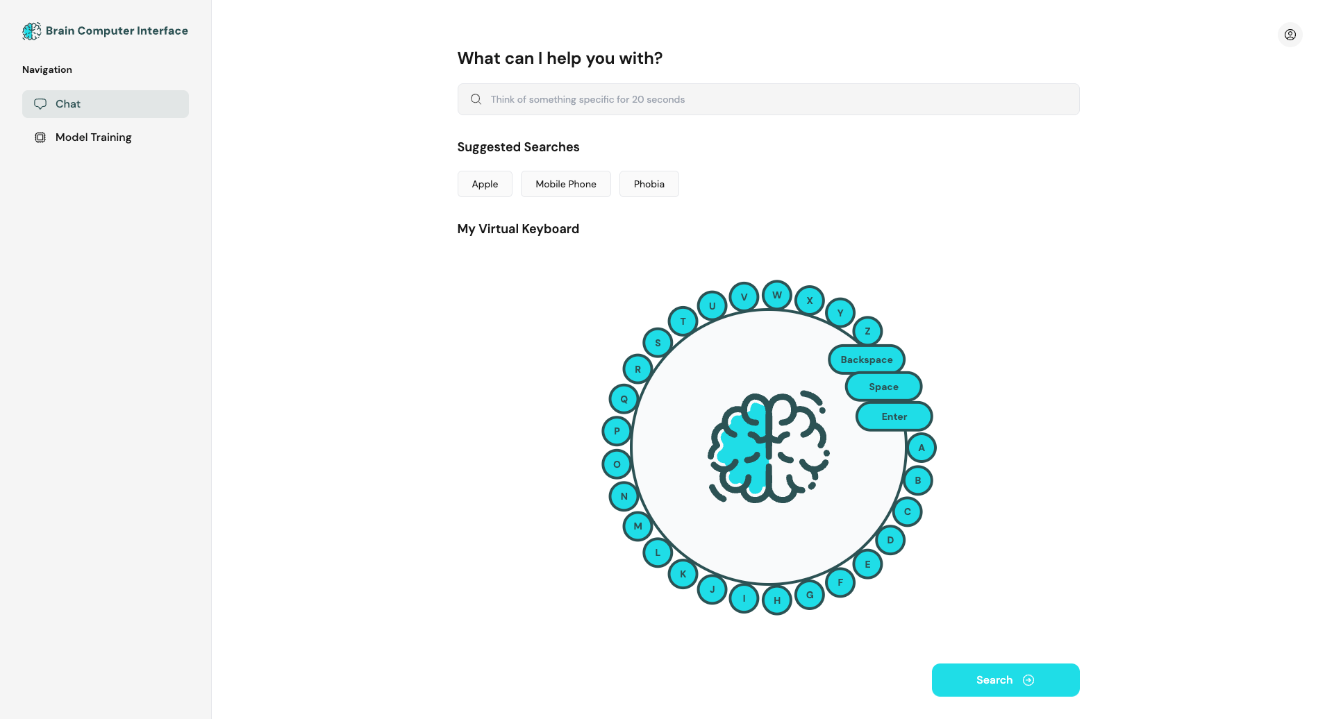 Dashboard - Real-time neural activity monitoring
